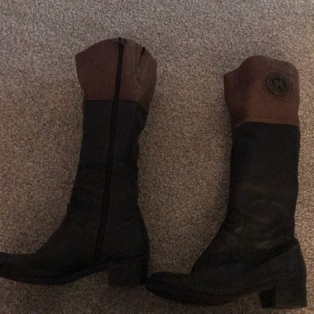 Leather Knee High Boots - Picture 3 of 6